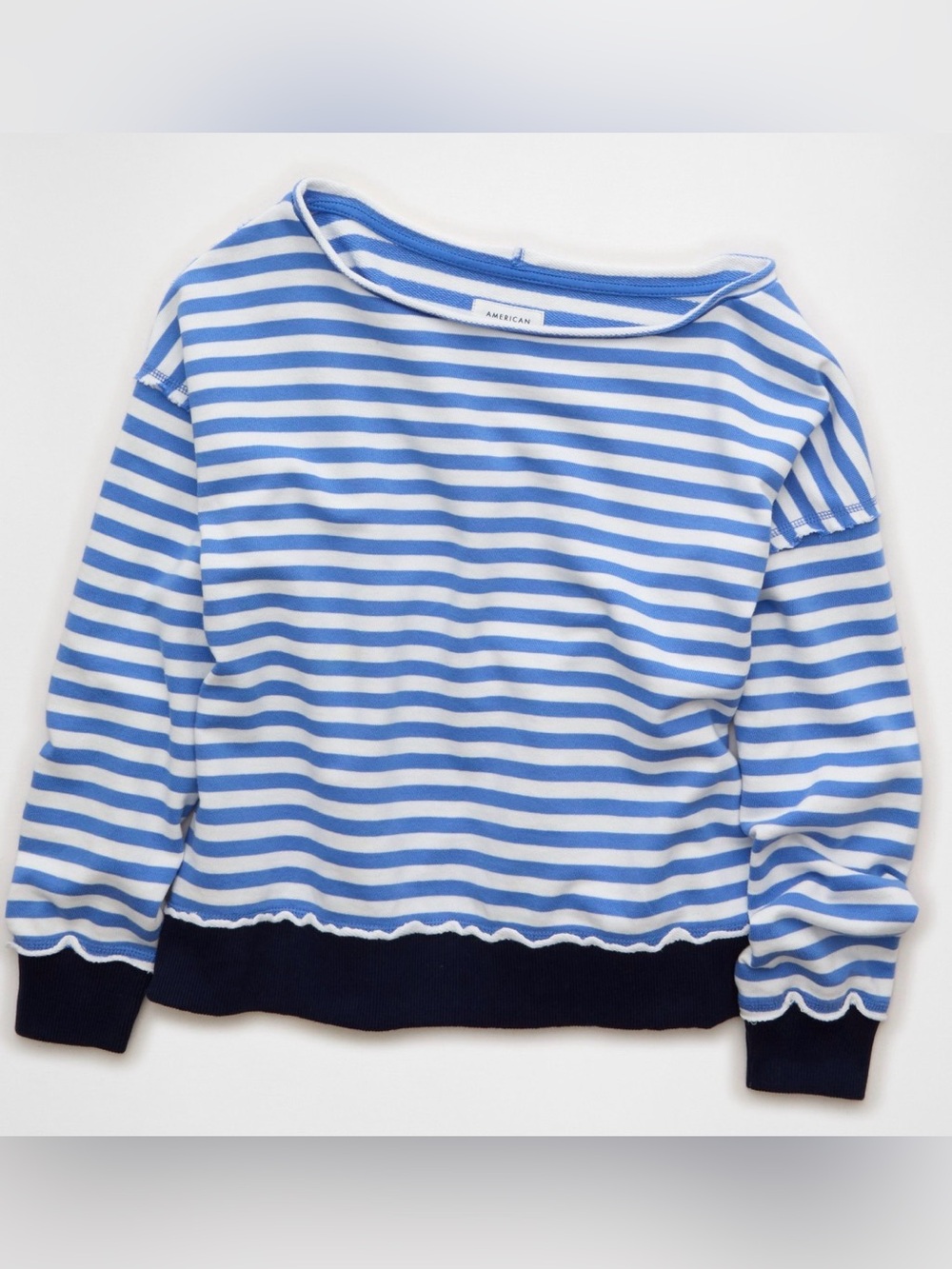 AE•On a Roll Off Shoulder Sweatshirt•Size S•NWT
